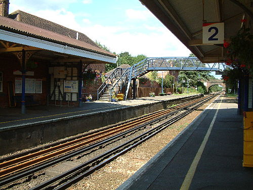 Sway railway station